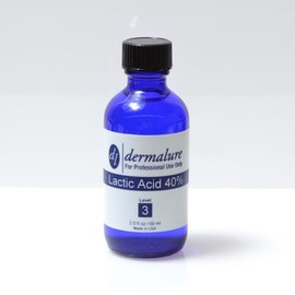 Lactic Acid Peel 40% Medical Grade 2oz. 60ml (Level 3 pH 1.2)