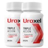 UROXEL (2 Frascos) Suplemento Alimenticio 100 Natural 30 Cpsulas L-Arginina,