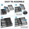 Marbrasse Expandable Desk Drawer Organizer, Mesh Drawer Organizer Tray with