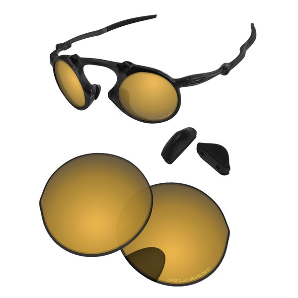 PapaViva Replacement Lenses for Oakley Madman OO6019 42mm Sunglass Bronze