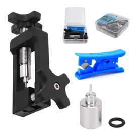 YOYEAH Needle Driver Pressing Tool for Bicycle with Hose Cutter, Tool Set & Storage Box - Practical Bicycle Tool for Road Bikes and Mountain Bikes