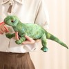 OUKEYI Chameleon Stuffed Plush Toy, 60cm/23.6inch Lizard Plush Animal,green Iguana