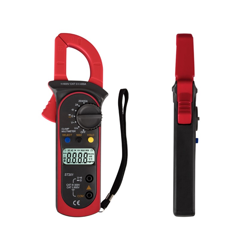 ANENG ST201 Digital Clamp Multimeter 4000 Counts Clamp Ammeters Transistor