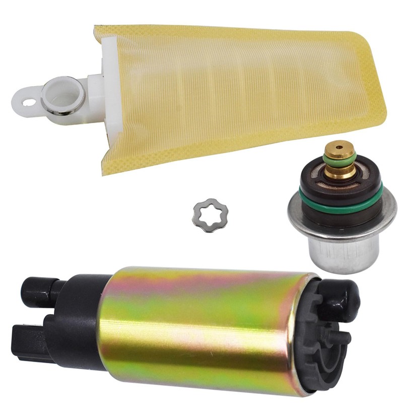 marddpair Fuel Pump with Regulator and Strainer Replacement for Polaris
