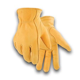 Golden Stag Winter Work Gloves Men - 855 X-Large WINTER LINED Leather Driving Men Motorcycle Gloves For Workers