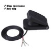 Variable Speed Pedal Electric Throttle Pedal Foot Switch Accessory,Black Plastic