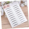 IWOWHERO 2pcs Imitation Eyebrow Transfer Stickers for Natural Look Eyebrow