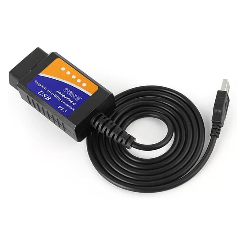 OBD2 USB Adapter ELM327 V1.5 Car Diagnostic Device Automotive OBD2