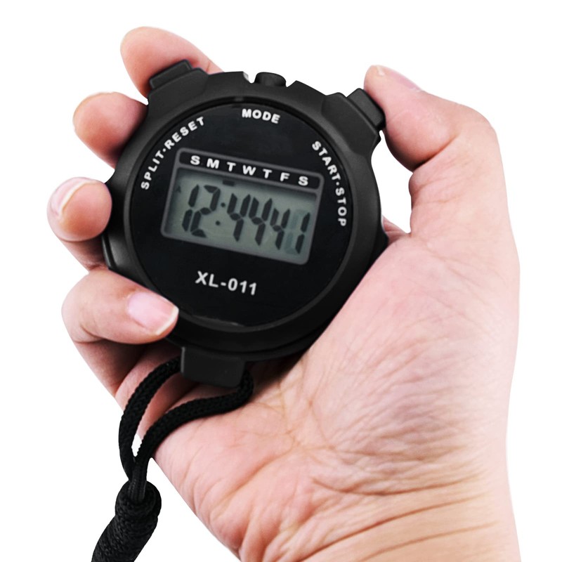 BEHAHAI Digital Sports Stopwatch Timer Stopwatch Large Display Interval Training