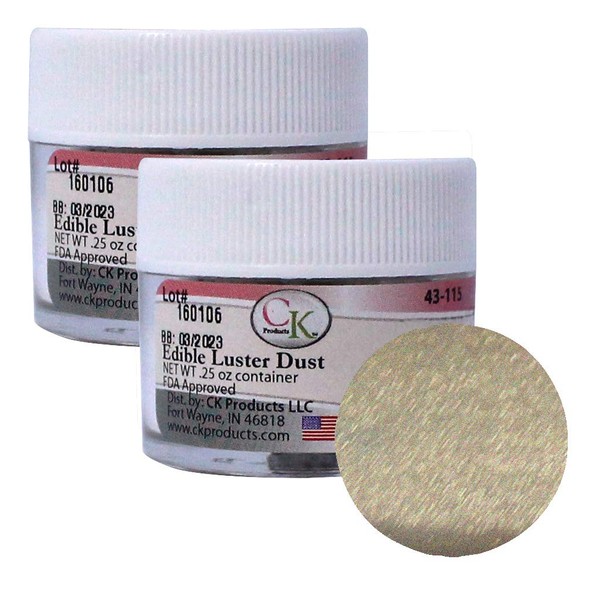 Edible Luster Dust Oyster Shell - 2 Pack