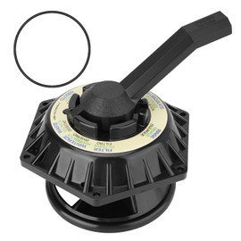 272531 Hi-Flow Multiport Top Valve with O-Ring Compatible with Pentair Sand Dollar 6-Way 1-1/2 inch Pool and Spa Multiport Valve, Replace# 262504 262505 262506