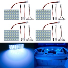 LivTee Panel de luces LED con 194 168 2825 T10 W5W / DE3175 6428 / BA9S 64111/6418 DE3423 DE3425 / 211-2 569 578 Festoon Adaptadores de repuesto para RV Camper Interior Mapa Domo luces