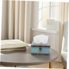 LABRIMP Cute Napkin Box Vintage Wood Tissue Container for Living