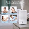 LEVOIT Humidifiers for Bedroom, Quiet (3L Water Tank) Cool Mist