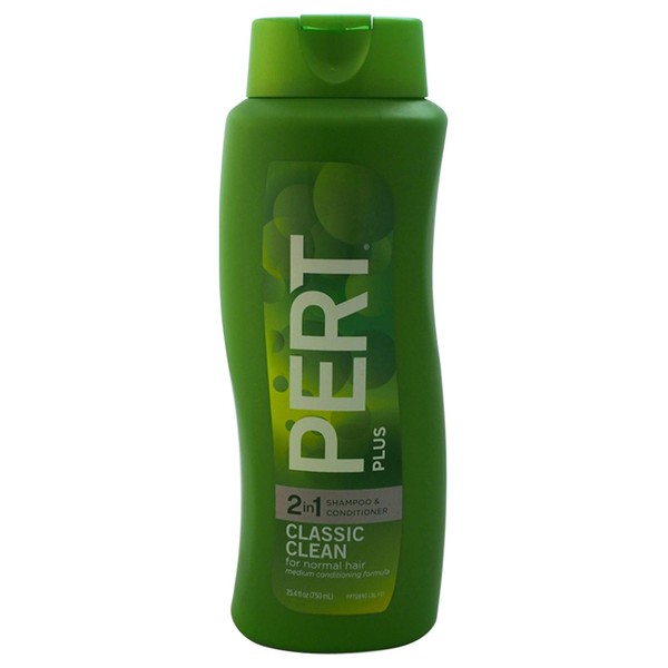 Pert Classic Clean 2 In 1, For Normal Hair 25.4 oz (Pack of 4)