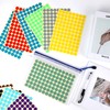 AUGSHYO 3072 Pieces Round Color Labels 15mm 32 Sheets 16