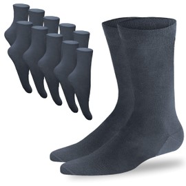 5-10 Pairs of Bamboo Men's Socks Normal Length Women’s - 39-42