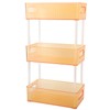 Acrylic Bathroom Storage Rack 3 Tiers Bathroom Counter Organizer Countertop