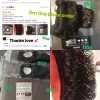 US Shipping Unprocessed Raw Vietnamese Burmese Curly Human Hair Bundles