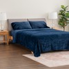 Berkshire Blanket Classic VelvetLoft® Warm Sheet Set, King Size Sheet