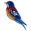 CIM Metal Wall Decoration - Bluebird 31 cm - Animal 3D Wall Pictures - Wall Decoration Including Practical Wall Mounting - Vivid Wall Sculpture
