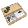 Musiin Premium Wooden Guitar Pick Holder - Sturdy Guitar Pick