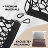 Muslogy Envelope Style Rear Trunk Mesh Cargo Net Compatible with