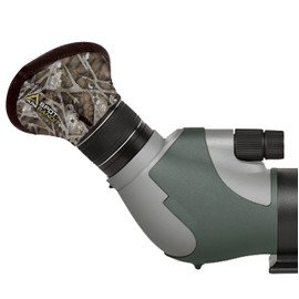 Alpine Innovations SpotSlicker Bandit - Water-Resistant Spotting Scope Eyeshield to Block Glare and Reduce Eye-Strain, One Size Fits All - Vanish Tan