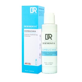 Dermosys Kombuchka Intense Hydrating Cleanser |With Kombuchka & Black Tea Extract | Sulphate & Paraben Free | Non - Drying | Daily Use Cleanser | For All Skin Types - 75ml