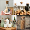 TAHULIK 30PCS Natural Corks Stoppers, Assorted Sizes, Soft Wood Tapered