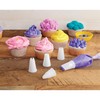 Mrs. Anderson's Baking Decorating Set, 5 Reusable Decorating Tips with