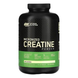 Suplemento en Polvo Optimum Nutrition Micronized Creatine Powder en Pote de 600g