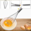 Whisk, 6 inch whisk small for mixing, stirring dough, eggs,