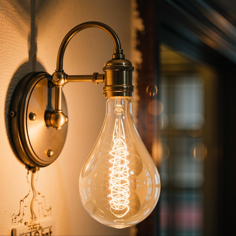 Jslinter Oversized Incandescent Light Bulb 60 Watt, PS52/PS160 Edison Bulb