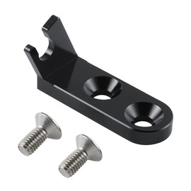 Bevinsee Throttle Cable Bracket with Bolts Compatible with Honda GSR Type R Engines Edelbrock Victor X Manifold B20, B16, B18, B17 Compatible with Honda Civic 1988-2000, Acura Integra 1990-2001