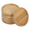 sourcing map Pack of 6 Saucers for Flower Pots 7.5