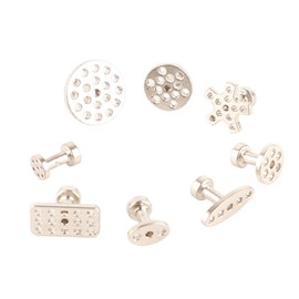 Wifehelper 8-teiliges Set aus Metallplatten, Abzieher und Trennwänden, Ausbeulwerkzeug für den Garten, Zubehör, Reparatur-Set für Dellen ohne Lackierung