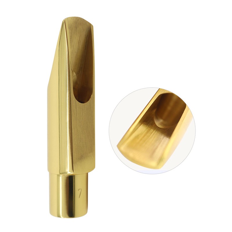 7C Tenor Saxophone Mouthpiece Musical Instrument Accessories Brass Material with