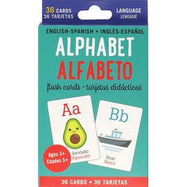 Bilingual Flash Cards The Alphabet (English and Spanish Edition)