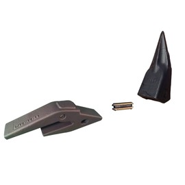 Excavator/Backhoe Bucket Weld-On Shank, Tooth & Pin - 2740-MW-23, 230TL, 230PN (1)