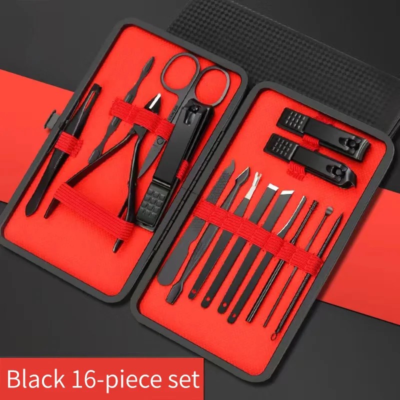 Nail Clipper Set with Manicure & Pedicure Tools – Multi-Function