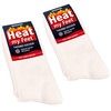 Brubaker 2 pairs of Heat my Feet thermal socks, beige,