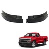 SEBLAFF Black Front Bumper Filler Panel Left and Right Plastic
