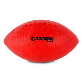 Cannon Sports Red Foam Football for Kids and Adults with Grip