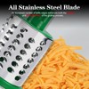 Ourokhome Rotary Cheese Grater Hand Crank, Kitchen Shredder Speed Mandolin
