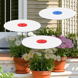 WSBXBB 3Pack- 17in Plants Shade Cover for Outdoor Plants, 65% Sunblock garden Shade Cloth, Garden plant umbrellas for flower, Sun Shade for Plants