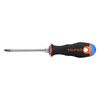 Truper DP-1/4X4B, Desarmador de cruz, mango Comfort Grip, 1/4" x