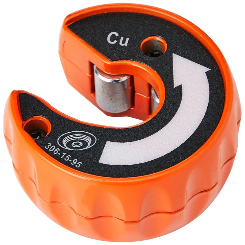 Bahco 306-15 Pipe Slice Tube Cutter, Black/Orange, 15 mm
