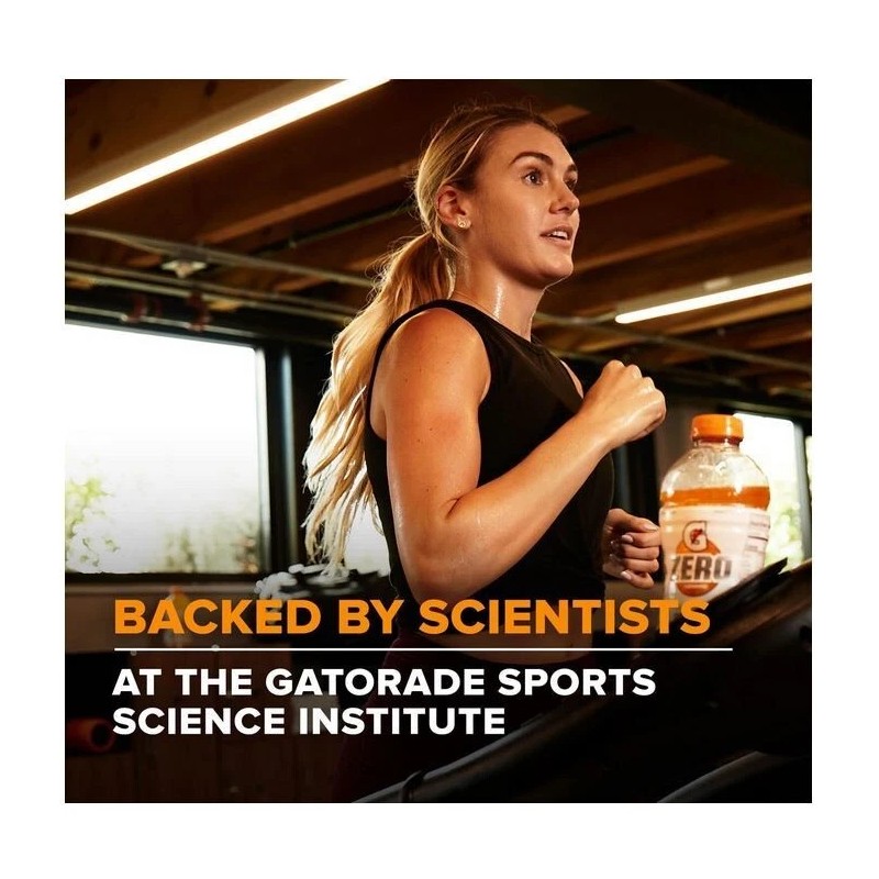 Gatorade Thirst Quencher Zero Sugar Sports Drink, Strawberry Kiwi, 20oz