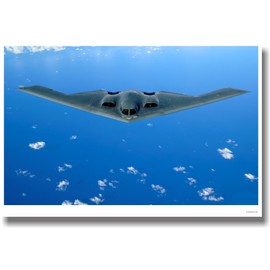 PosterEnvy B2 Stealth Bomber In Flight - NEW Military US Air Force POSTER
